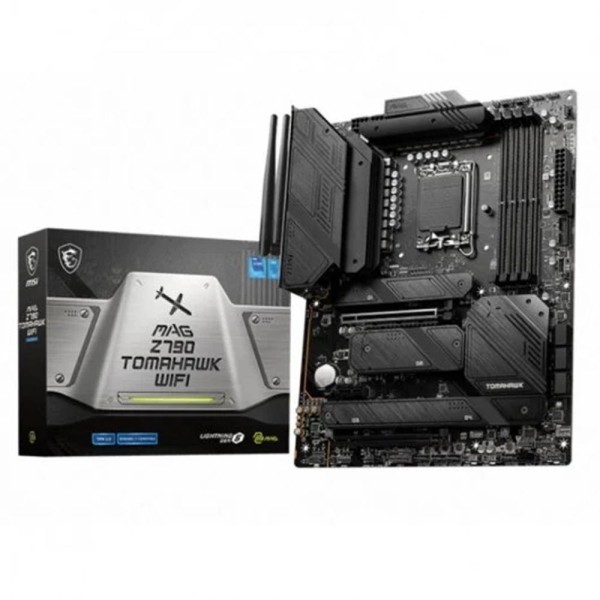 Placa base msi 1700 mag z790 tomahawk wifi atx - 4x ddr5 - 6x sata6 - 8x usb 3.2 911 - 7d91 - 019
