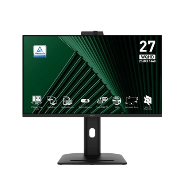 MSI MP275QPDG Monitor 27″100h WCam AA MM Docking