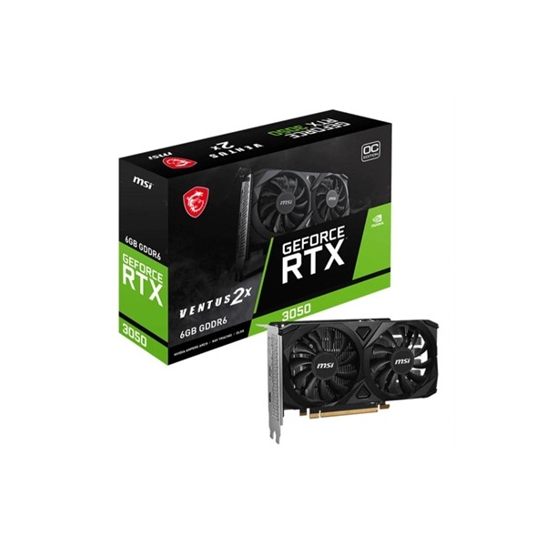 Tarjeta grafica msi nvidia geforce rtx 3050 ventus 2x oc 6gb gddr6