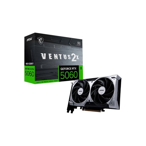 Tarjeta grafica msi rtx 5060 8gb ventus 2x oc gddr7