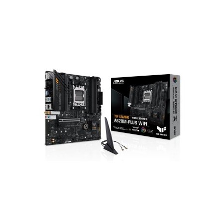 (Km0) PB ASUS TUF GAMING A620M-PLUS WIFI SKT AM5 USB 3.2 WIFI AURA CASH30