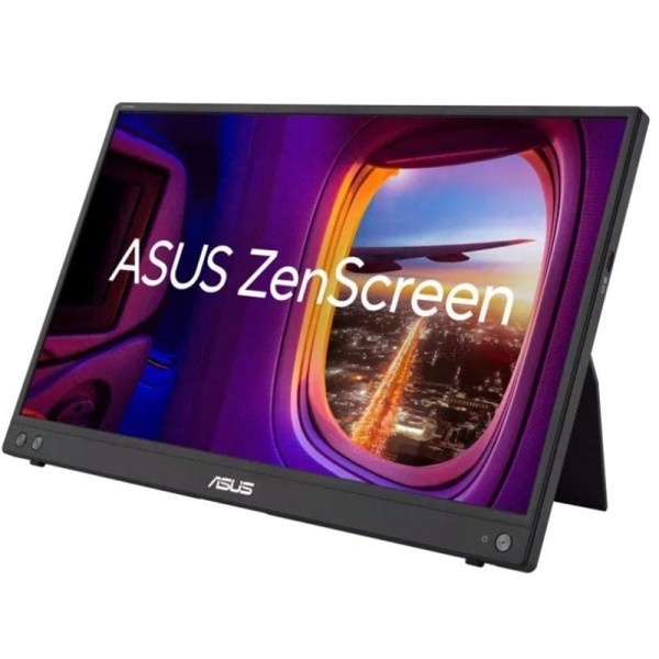 Monitor Portátil Asus ZenScreen MB16AHV 15.6″/ Full HD/ Negro