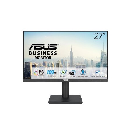 (Km0) MONITOR 27″ DP HDMI VGA ASUS VA27DQFS IPS FHD 100Hz 1ms 300cd/m VESA 100x1004711387754139
