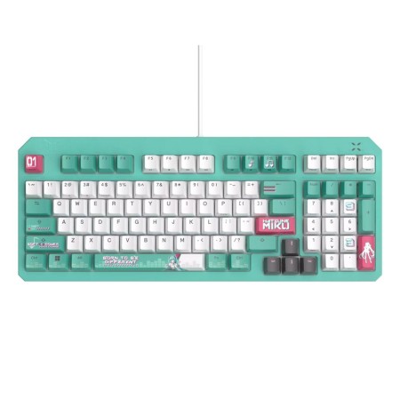 Teclado asus tuf gaming k3 gen ii hatsune miku edition rgb