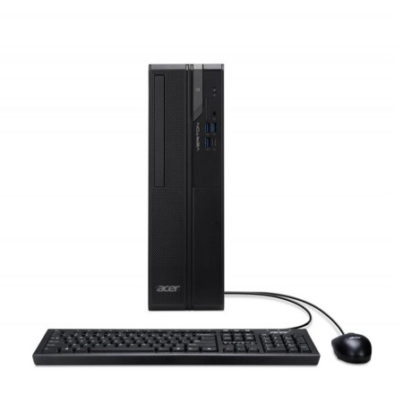 Ordenador acer veriton vx2722g i3 - 14100 - 8gb - ssd 512gb - w11p negro + teclado y raton