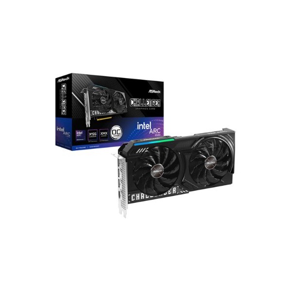 Tarjeta grafica asrock arc b580 challenger 12gb gddr6 - 3x dp - 1x hdmi pci express 4.0