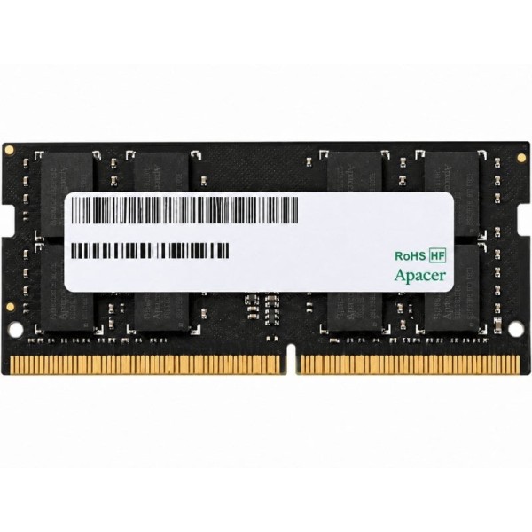 Memoria RAM Apacer ES.08G21.GSH 8GB/ DDR4/ 3200MHz/ 1.2V/ CL22/ SODIMM