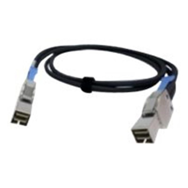 Cable mini sas qnap 0.5m - macho - macho - negro