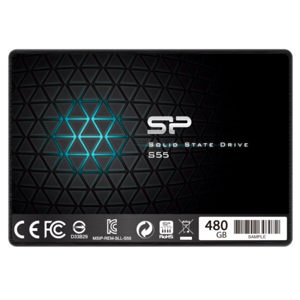 SP Slim S55 SSD 480GB 2.5″ 7mm Sata3