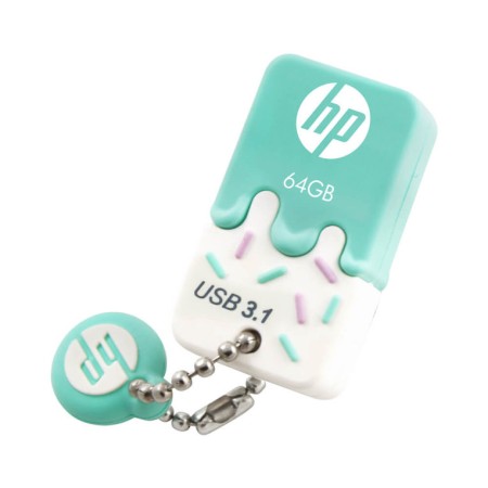 Memoria usb 3.0 hp 64gb x778w verde