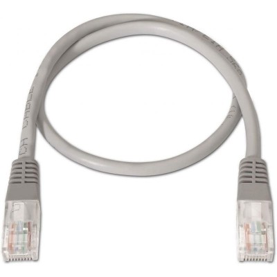 Cable de Red RJ45 UTP Aisens A133-0174 Cat.5e/ 25cm/ Gris