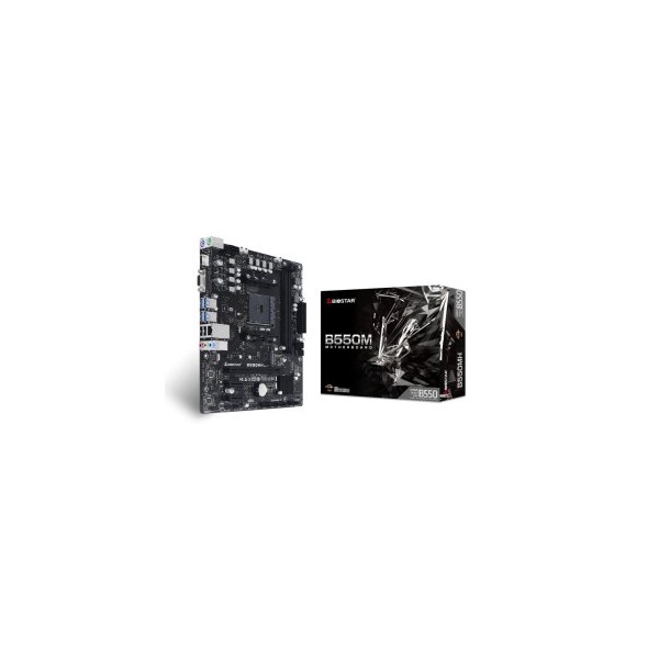 (Reacondicionado) PB BIOSTAR B550MH Skt AM4 M-ATX 2xDDR4 3200MHz 1xM.2 4xUSB 3.2 1xPCIE 4.0 CASH30