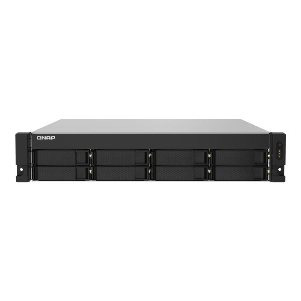 Servidor nas qnap ts - 832pxu - 4g 8 bahias 2u rack 4gb gigabit ethernet