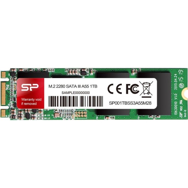 Disco duro interno ssd silicon power ace a55 1tb m.2 sata3