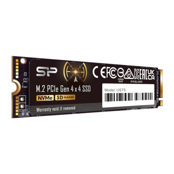 Disco duro interno ssd silicon power us75 2tb m.2 pci express