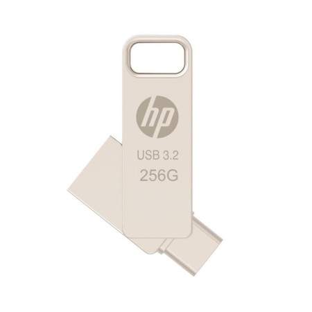Memoria usb 3.2 - usb tipo c pny hp x206c - a otg 256gb metal