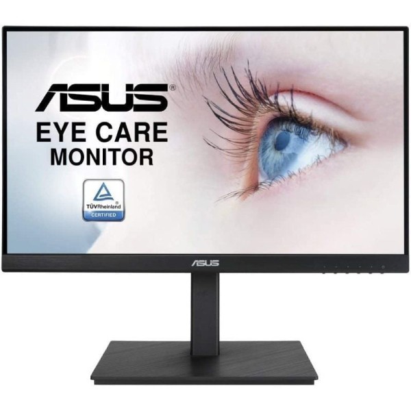 Monitor Profesional Asus VA229QSB 21.5″/ Full HD/ Multimedia/ Regulable en altura/ Negro