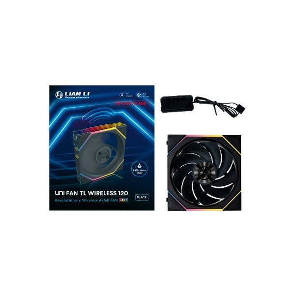 VENTILADOR 120X120 LIAN LI UNIFAN TL120 WIRELESS BLACK R