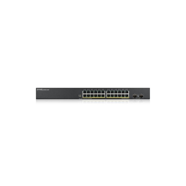 Switch 26 puertos zyxel gs1900 - 24hpv2 24 puertos gigabit ethernet 2 puertos sfp