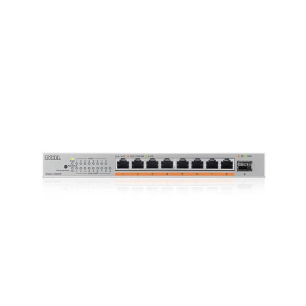Switch 9 puertos zyxel xmg - 108hp - eu0101f