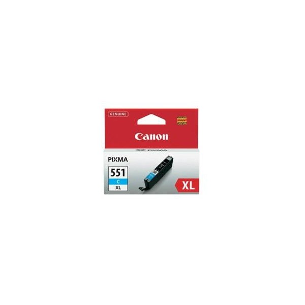 Cartucho tinta canon cli 551 xl cian  mg6350 -  mg5450