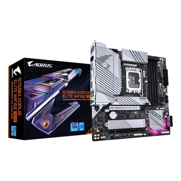 Placa base gigabyte b760m aorus elite wifi6e gen5 matx - 4x ddr5