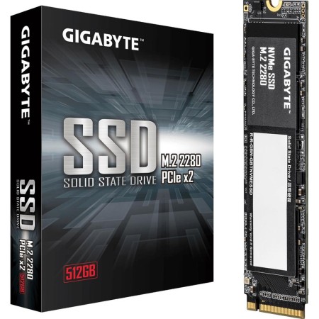 Disco duro interno ssd 512gb gigabyte m.2 pci express 3.0