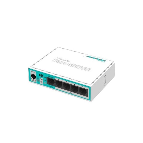 MikroTik RB750r2 hEX lite Router 5x10/100 L4