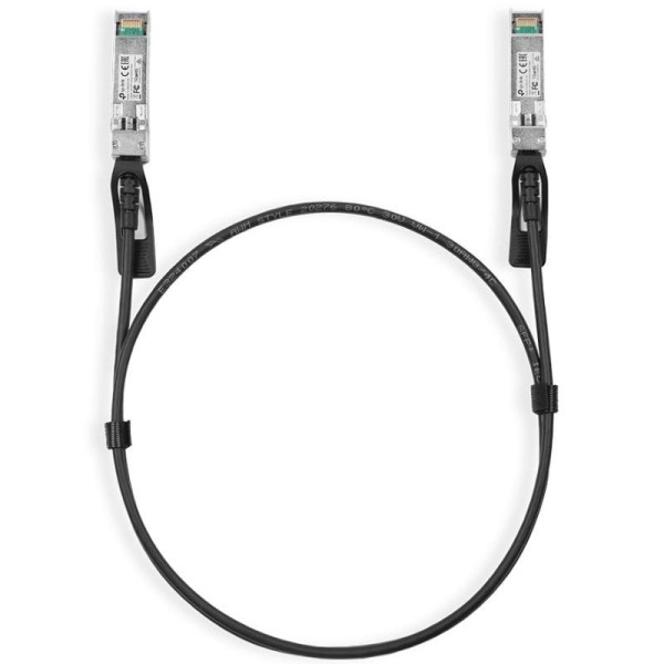 Cable de conexión directa SFP+ TP-Link TL-SM5220-1M/ 10G/ 1m/ Negro