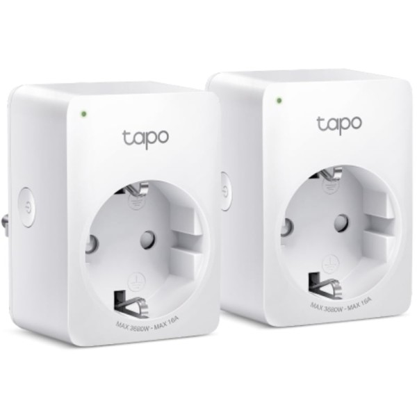 Enchufe WiFi Inteligente TP-Link Tapo P110/ Pack 2