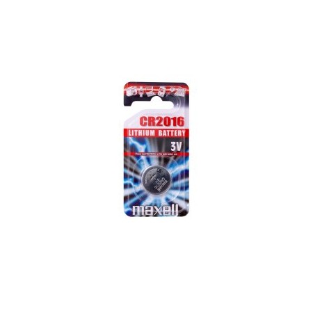 PILAS CR2016 MAXELL CR2016-B1 GD 3V BLISTER 1 UNIDAD (ecotasas incluidas)