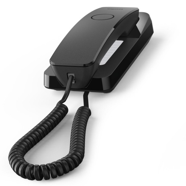 Telefono fijo gigaset desk 200 negro - cable
