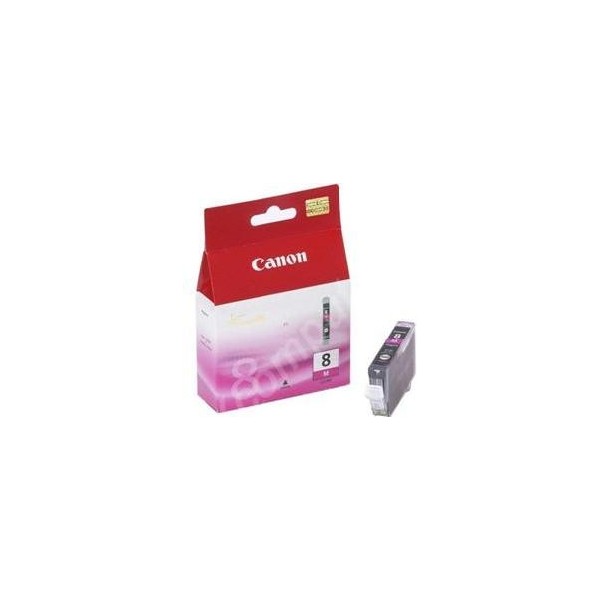 Cartucho tinta canon cli8 magenta pixma 8ml 4200 - 5200 - 6600 - mp500 - 800