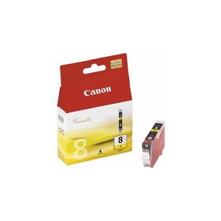 Cartucho tinta canon cli8 amarillo 8ml pixma 4200 - 5200 - 6600 - mp500 - 800