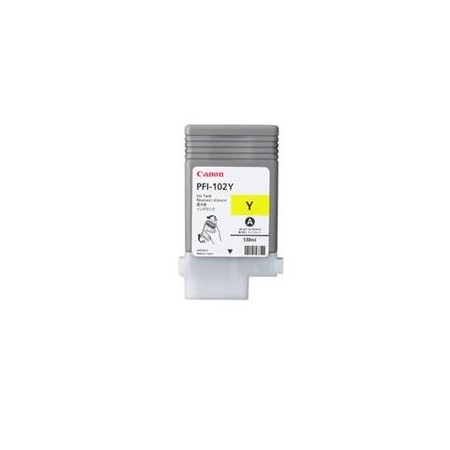 Cartucho canon pfi - 102 amarillo ipf500 - ipf510 - lp17 - ipf600 - ipf610 - ipf605 - lp24 - ipf650 - ipf655 - ipf700 - ipf710 -