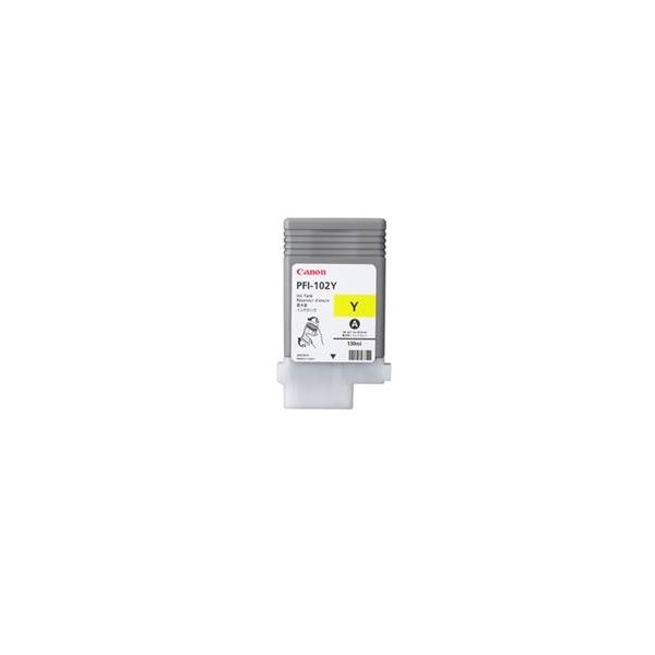 Cartucho canon pfi - 102 amarillo ipf500 - ipf510 - lp17 - ipf600 - ipf610 - ipf605 - lp24 - ipf650 - ipf655 - ipf700 - ipf710 -