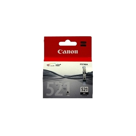 Cartucho tinta canon cli 521bk negro 9ml pixma 3600 - 4600 - 4700 - mp540 - 550 - 560 - 620 - 630 - 640 - 980 - mx860 - 870
