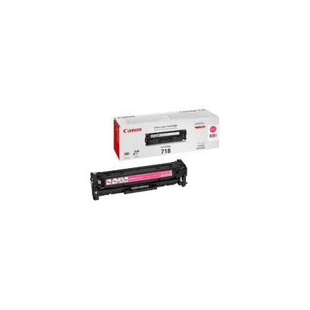 Toner canon 718m magenta 2.900 páginas lbp - 7200cdn - serie mf - 8300