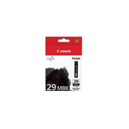 Cartucho tinta canon pgi - 29mbk negro mate pixma pro 1