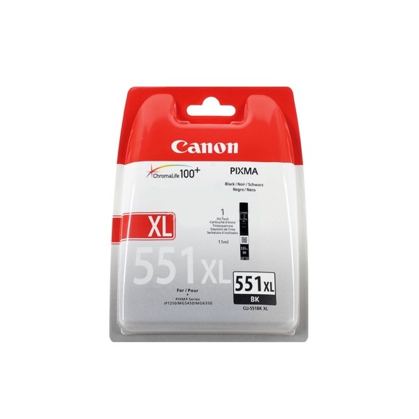 Canon Cartucho CLI-551BK XL Negro