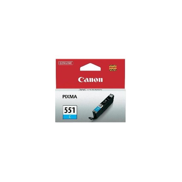Cartucho tinta canon cli - 551 cian mg6350 - mg5450