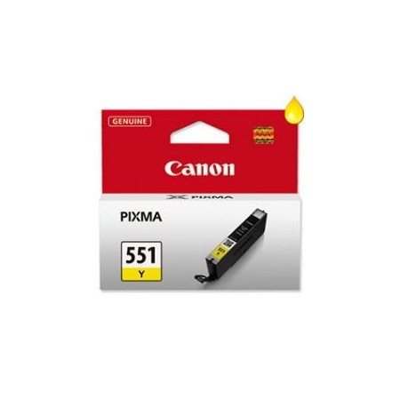 Cartucho tinta canon cli - 551y amarillo mg6350 - mg5450