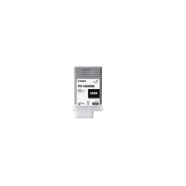 Cartucho canon pfi - 106mbk negro mate ipf6400se - ipf6300s - ipf6400s - ipf6300 - ipf6350 - ipf6400 - ipf6450