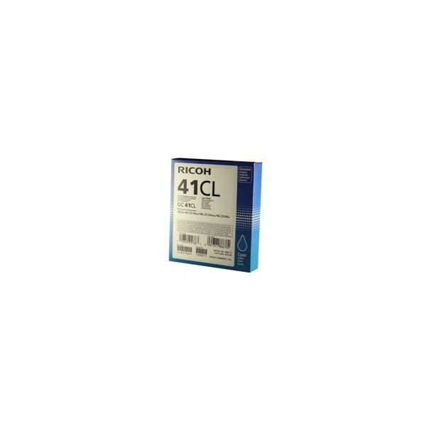 Cartucho gel ricoh gc - 41ci cian (600 pag)