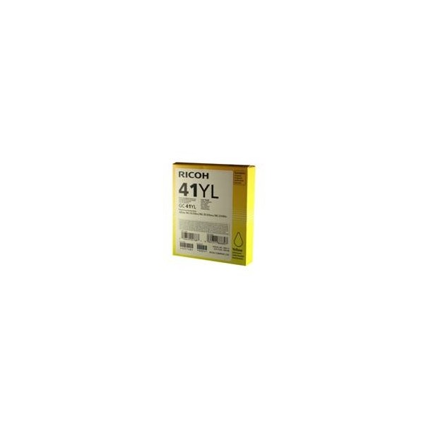 Cartucho gel ricoh gc - 41yi amarillo (600 pag)