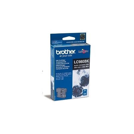 Cartucho tinta brother lc980bk negro 300 paginas dcp - 165c - dcp - 195c - dcp - 375cw - mfc - 250c - mfc - 255cw