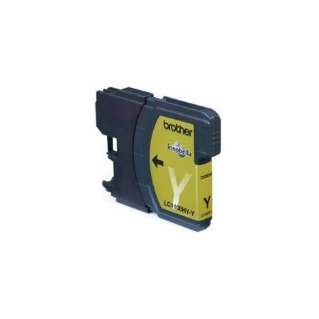 Cartucho tinta brother lc1100y amarillo 750 paginas mfc5890cn - dcp6690cw - mfc6490cw - mfc6890cdw