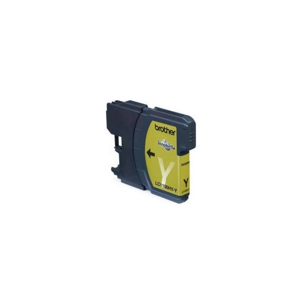 Cartucho tinta brother lc1100y amarillo 750 paginas mfc5890cn - dcp6690cw - mfc6490cw - mfc6890cdw