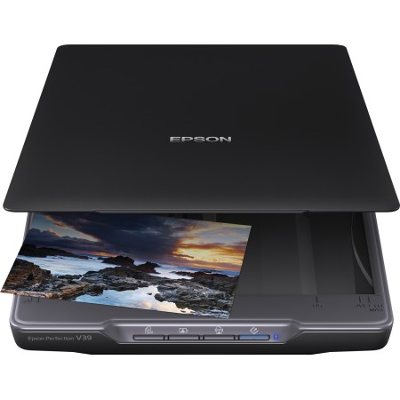 Escaner plano epson fotografico perfection v39ii a4 -  usb -  plano