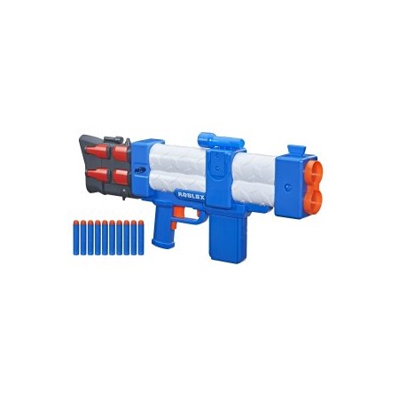 JUGUETE NERF ROBLOX ARSENAL PULSE LASER MOTORIZADA CON 10 DARDOS ELITE